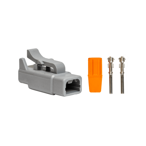 HDCVO ETS缶２つ Kit Conectores e Terminais Macho para Can Padrão Deutsch 2V