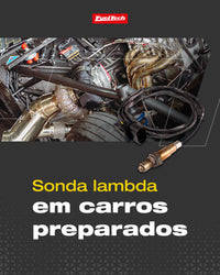 Por que a sonda lambda original não é indicada em carros preparados?