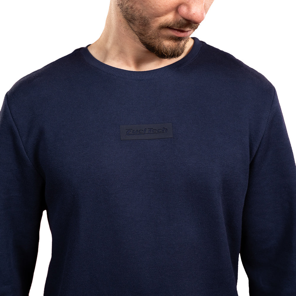 Blusão Textura Marinho FuelTech