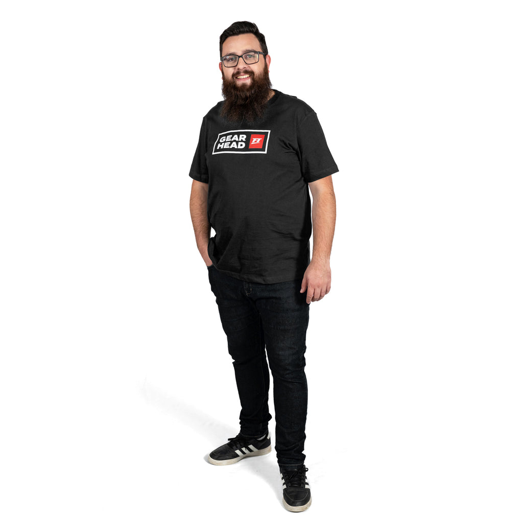 Camiseta Preta Gearhead