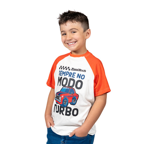 Camiseta Infantil Modo Turbo FT