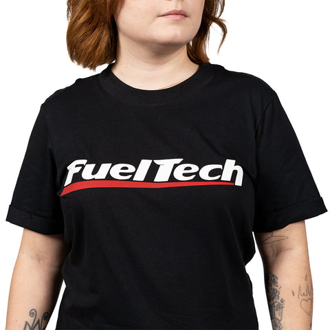 Camisa Baby Look Preta Clássica FT