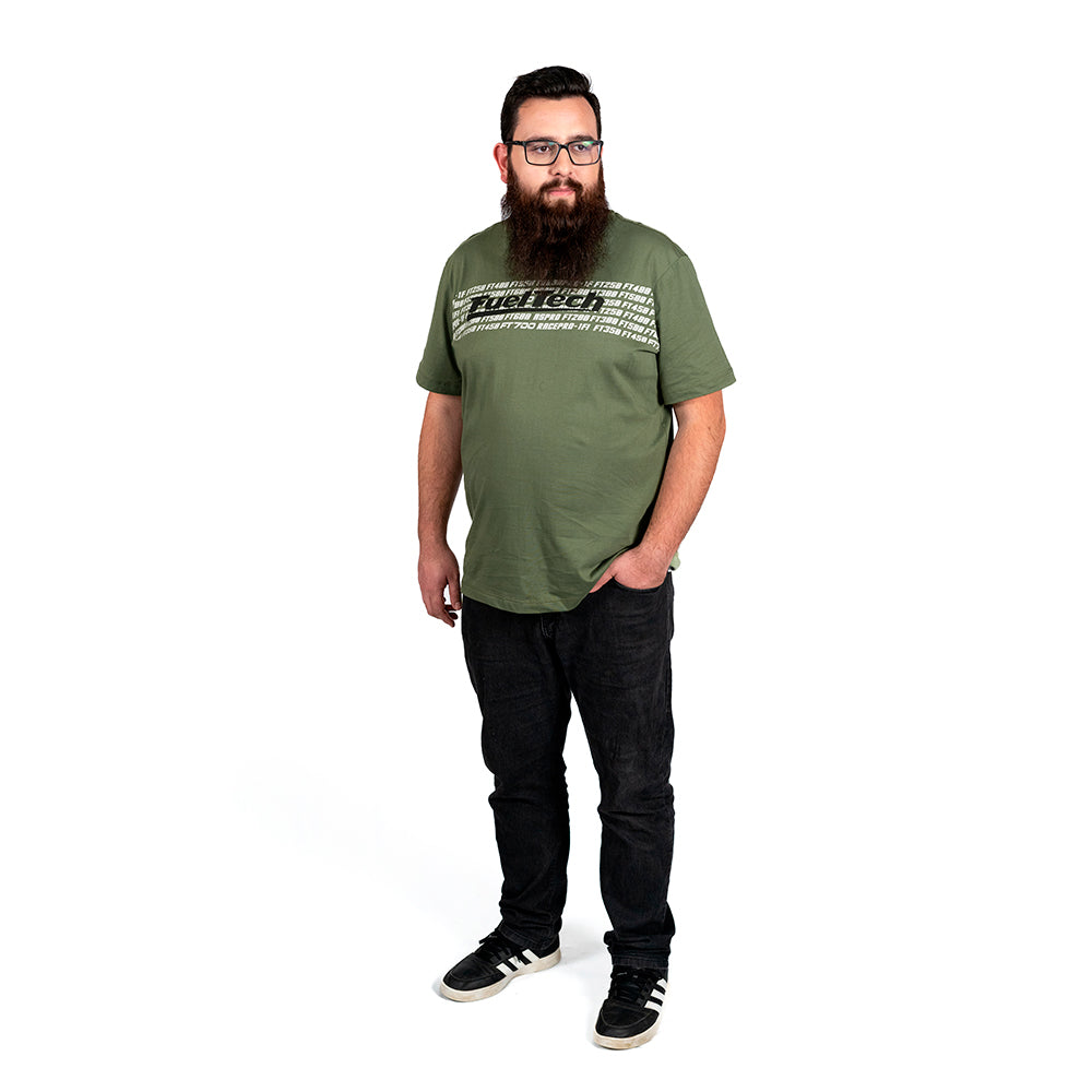 Camiseta Verde Estampada FuelTech