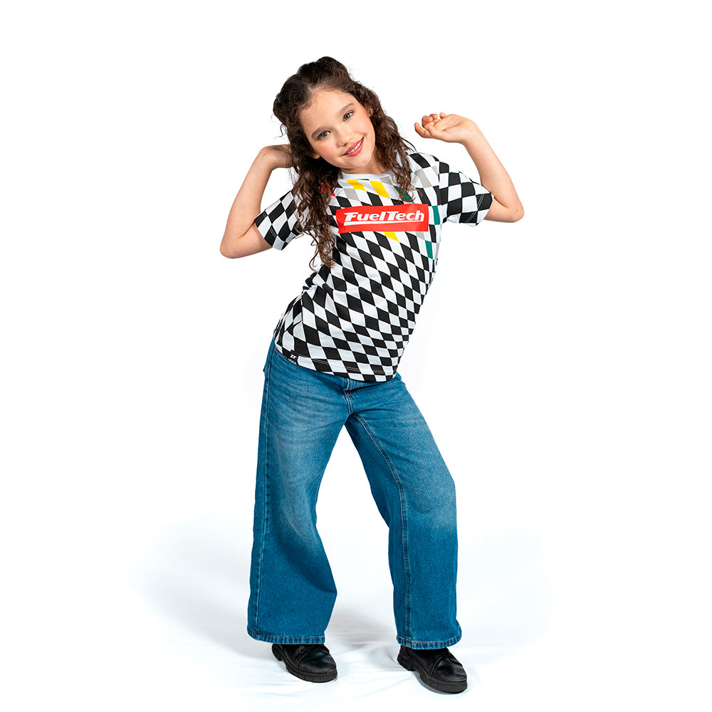 Camiseta Infantil Grid FT