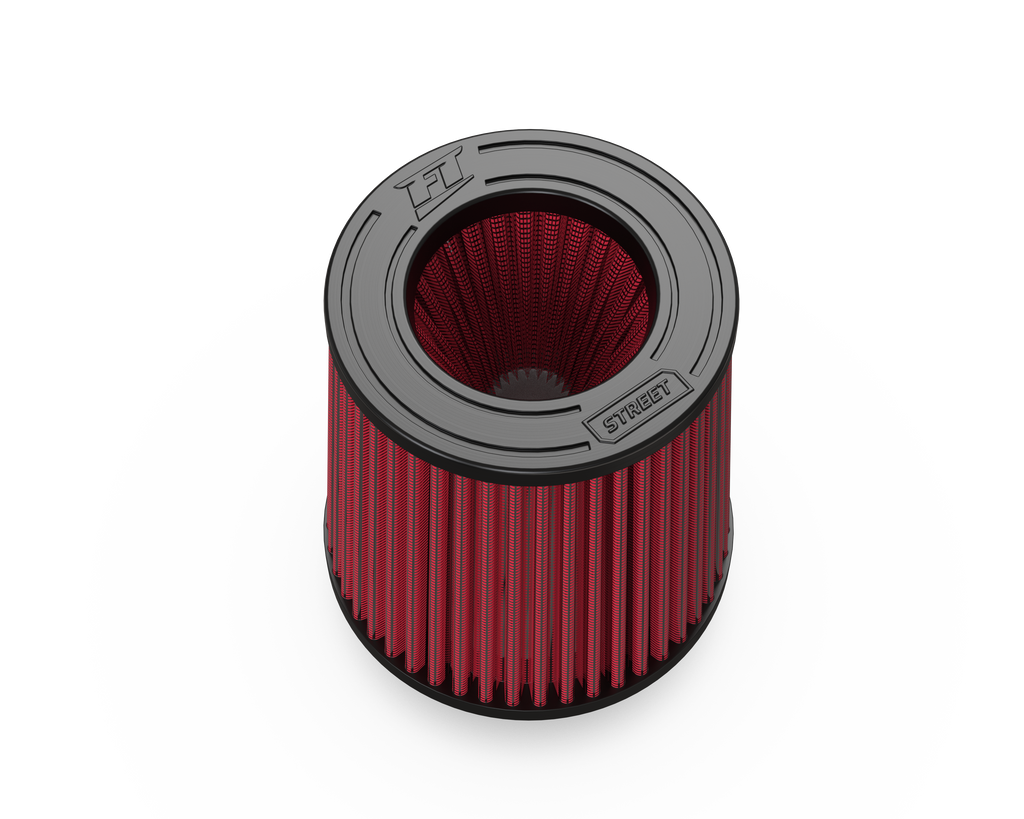 FT Air Filter Cônico Street Duplo Fluxo. 2,5POL 140MM