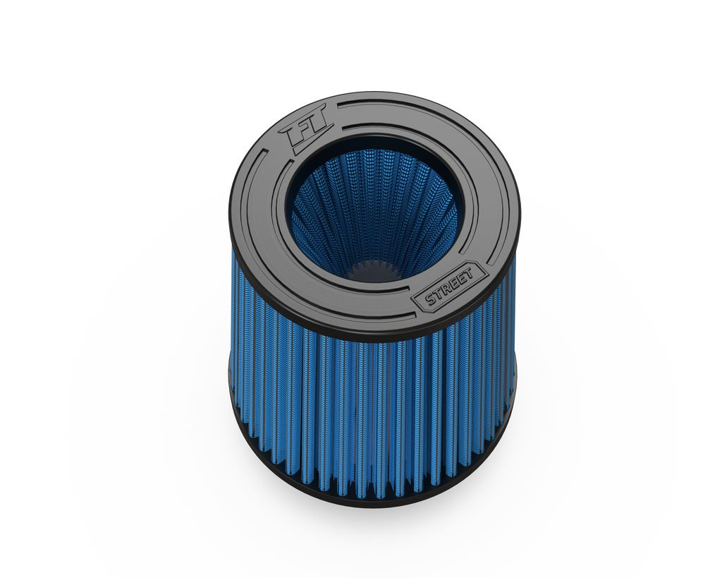 FT Air Filter Cônico Street Duplo Fluxo. 2,5POL 140MM