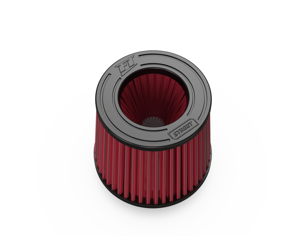 FT Air Filter Cônico Street Duplo Fluxo. 3POL 120MM