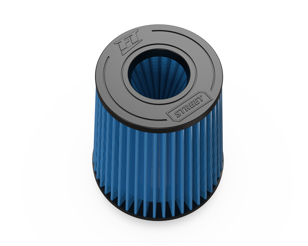 FT Air Filter Cônico Street Duplo Fluxo. 3POL 200MM