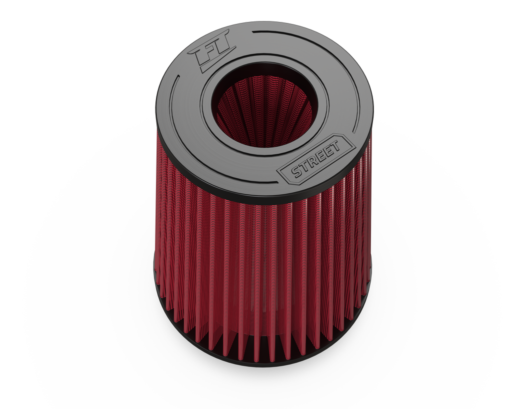 FT Air Filter Cônico Street Duplo Fluxo. 3POL 220MM
