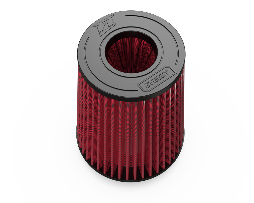 FT Air Filter Cônico Street Duplo Fluxo. 3,5POL 220MM