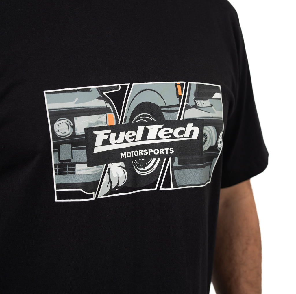 Camiseta Gol Turbo FT - detalhe da estampa frontal