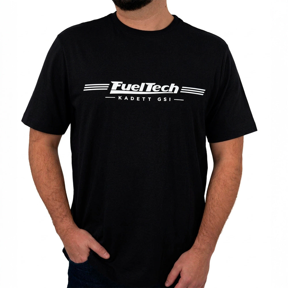 Camiseta Kadett GSI FT - frente com logo FuelTech Kadett GSI