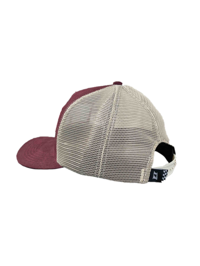 Boné Trucker Bordô FT