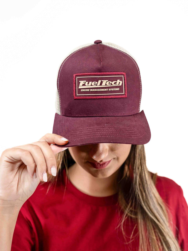 Boné Trucker Bordô FT