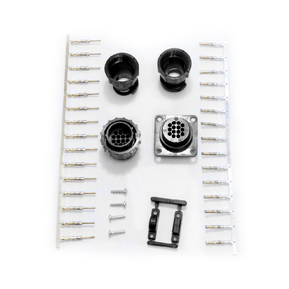 Kit Conector Circular 14 vias